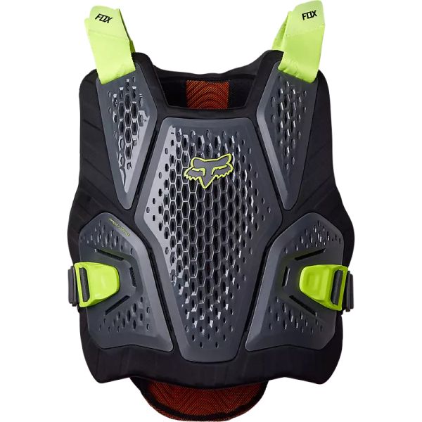 Protectii Piept-Spate Fox Racing Vesta Protectie Moto MX/Enduro Raceframe Impact Soft Back CE D3O Dark Shadow Grey