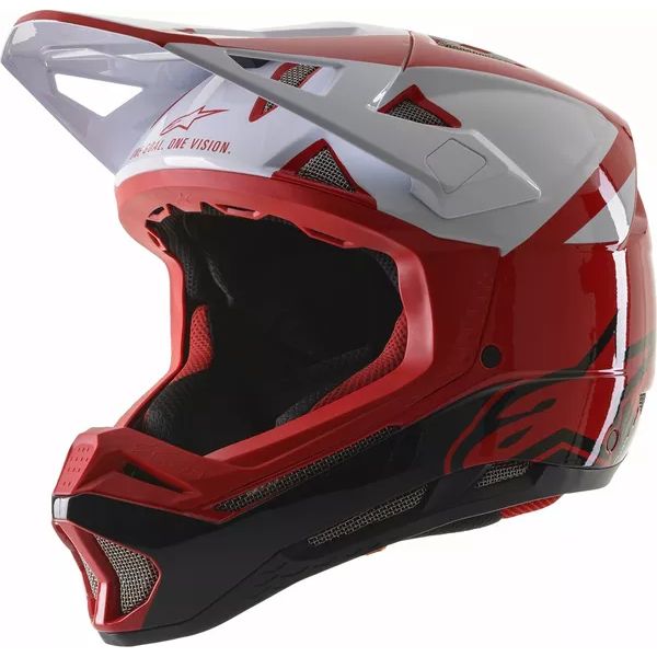 Casti Bike Alpinestars Casca Bike Missile Pro Cosmos Red/White 24