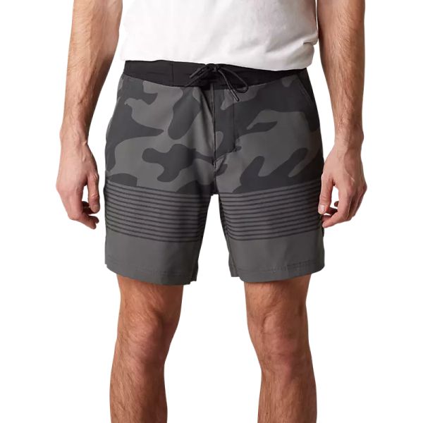 Pantaloni Casual Fox Racing Pantaloni Scurti Essex Hybrid Volley Camo Dark Shadow Grey