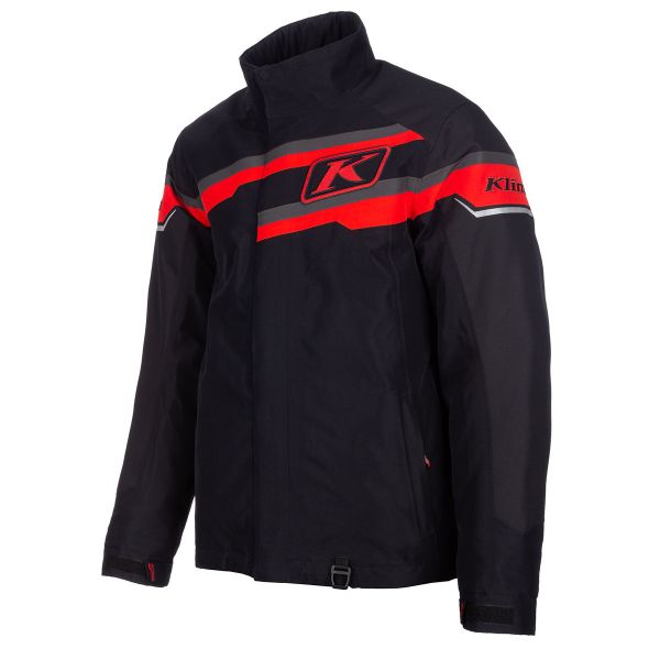 Jackets Klim Snow Jacket Insulated Klimate Black/Fiery Red 24