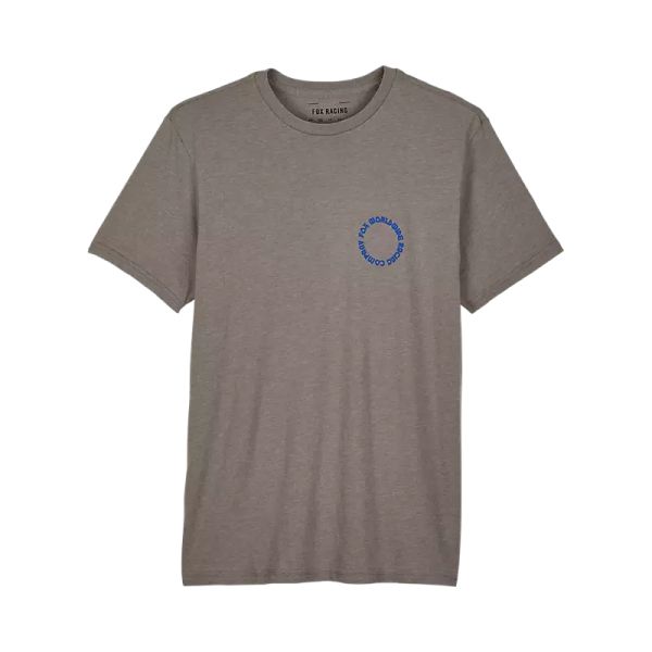 Tricouri/Camasi Casual Fox Racing Tricou Next Level Heather Graphite Grey