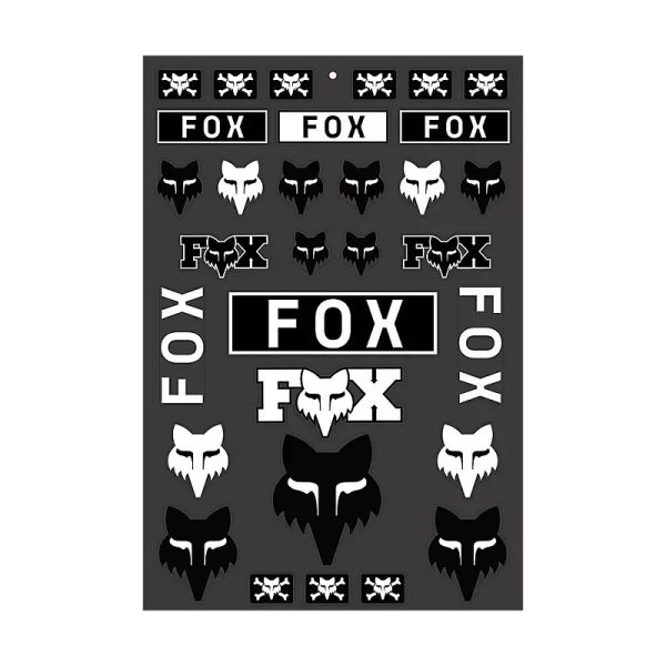 Grafice Moto Fox Racing Coala Sticker Heritage Track Pack Black