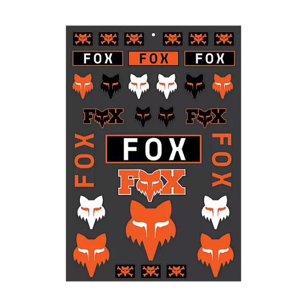 Grafice Moto Fox Racing Coala Sticker Heritage Track Pack Orange