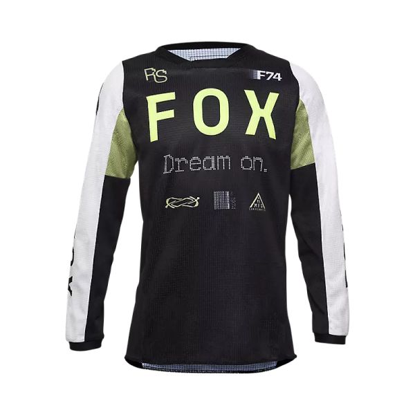 Tricouri MX-Enduro Copii Fox Racing Tricou Moto MX/Enduro Copii Youth 180 Race Spec Pale Green