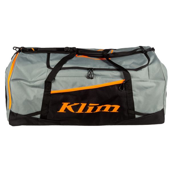  Klim Drift Gear Bag Slate Gray/Strike Orange