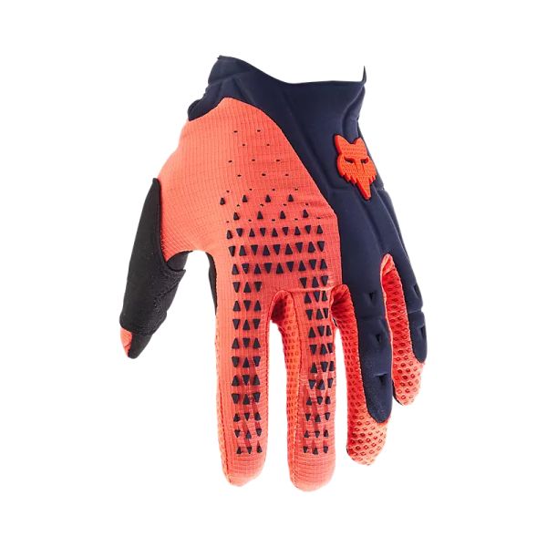 Manusi MX-Enduro Fox Racing Manusi Moto MX/Enduro Pawtector Navy/Orange