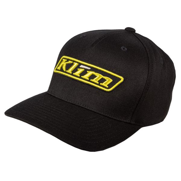 Caps and Beanies Klim Klim Corp Hat Black/Yellow 2022