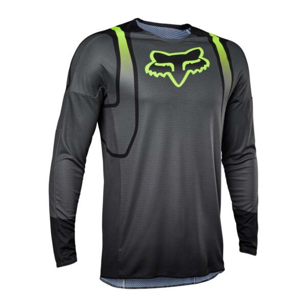 Jerseys MX-Enduro Fox Racing Moto MX/Enduro 360 Vizen Black/Gray/Yellow Fluo 24 Jersey