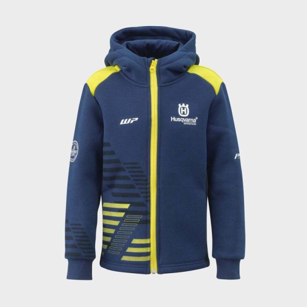 Imbracaminte Copii Husqvarna Kids Team Zip Hoodie Husqvarna