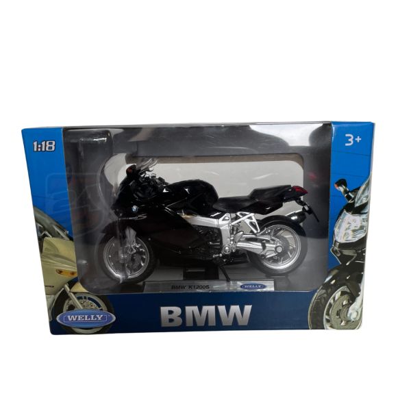 On Road Scale Modells Welly Scale Model BMW BMW K 1200 S. 1:18