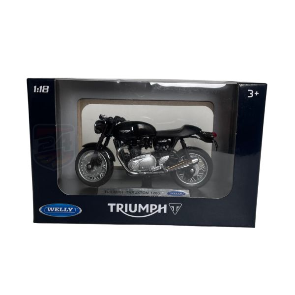 On Road Scale Modells Welly Scale Model Triumph THRUXTON 1200 1:18