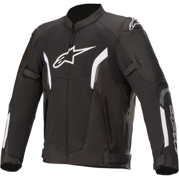  Alpinestars Moto Textile Ast Air V2 Black/White Jacket
