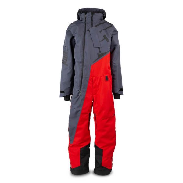  509 Combinezon Snowmobil Insulated Allied Racing Red