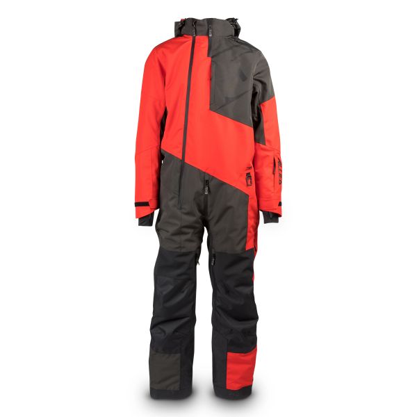  509 Combinezon Snowmobil Non-Insulated Allied Mono Suit Shell Racing Red