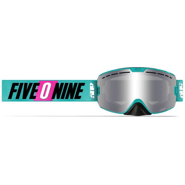 Goggles 509 Snowmobil Goggles Kingpin Teal Aura