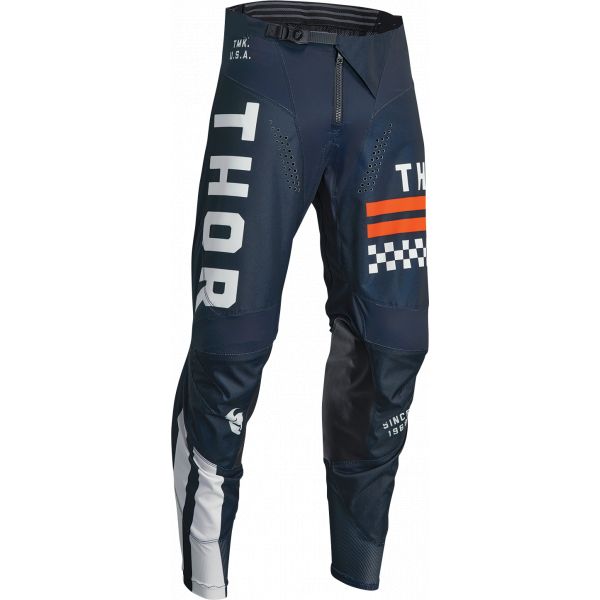 Pantaloni MX-Enduro Copii Thor Pantaloni Moto Enduro Copii Pulse Combat Midnight/White 23