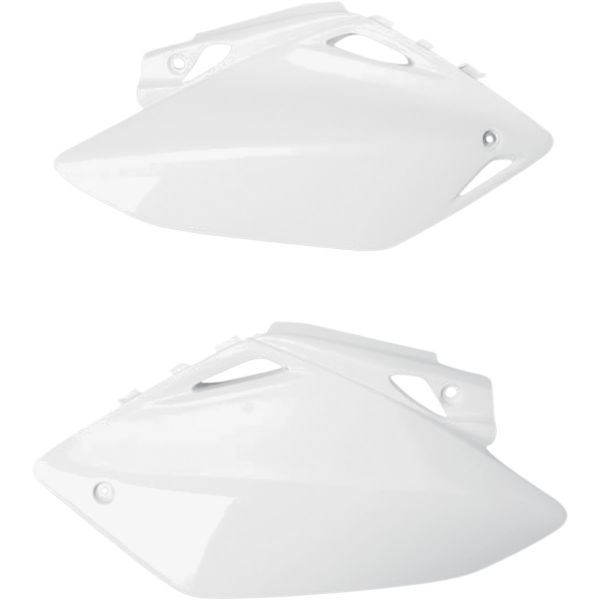 Plastics MX-Enduro Ufo Honda CRF450R White HO03656-041 Side Replacement Panels 1