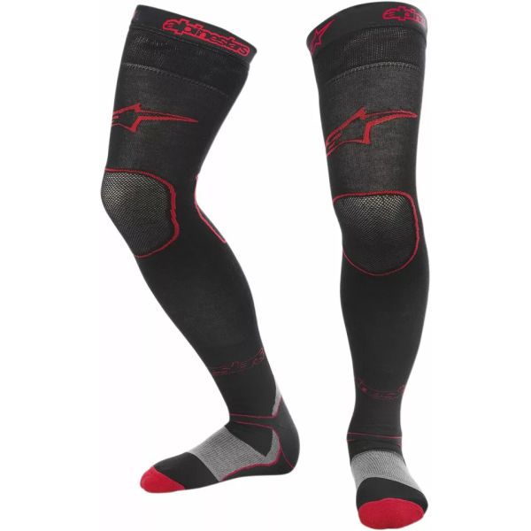Sosete MX-Enduro Alpinestars Sosete Moto MX Long Black/Red