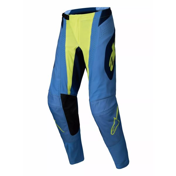 Pantaloni MX-Enduro Alpinestars Pantaloni Moto MX/Enduro Techstar Melt Blue/Yellow/Black 24