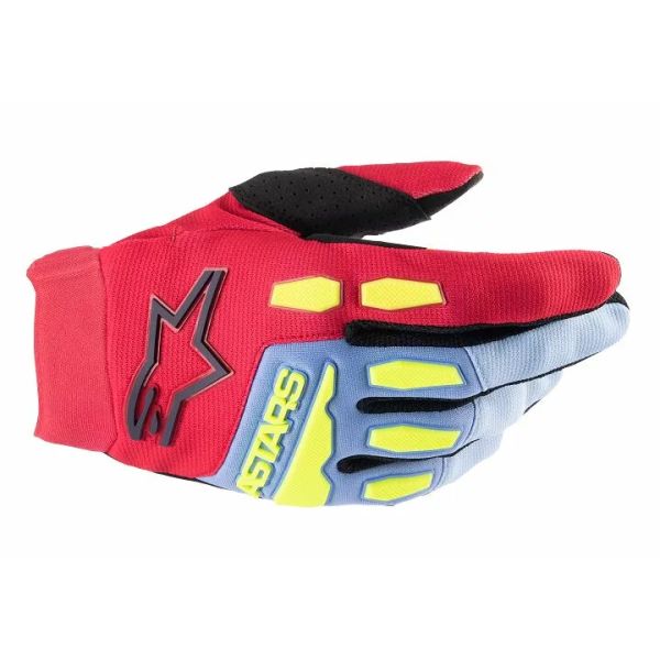 Manusi MX-Enduro Alpinestars Manusi Moto Enduro/Mx Full Bore Blue/Red/Black 24