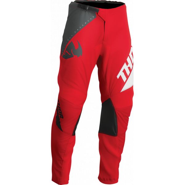  Thor Youth Moto Enduro Pants Sector Edge Red/White 23