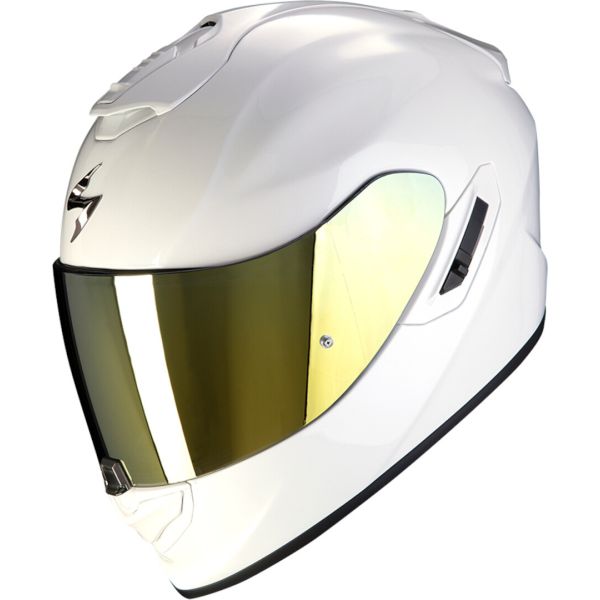 Casti Moto Integrale Scorpion Exo Casca Moto Full-Face EXO 1400 Evo 2 Air Solid Pearl White 24