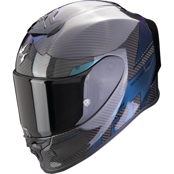Full face helmets Scorpion Exo Full-Face Moto Helmet EXO R1 Evo Carbon Air Rally Black/Cameleon 24