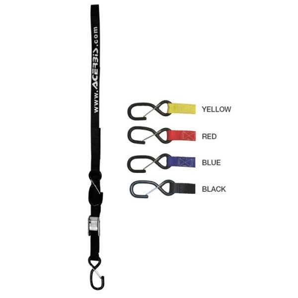 Bike Towing and Trailor Acerbis 35 mm Tie Downs Black
