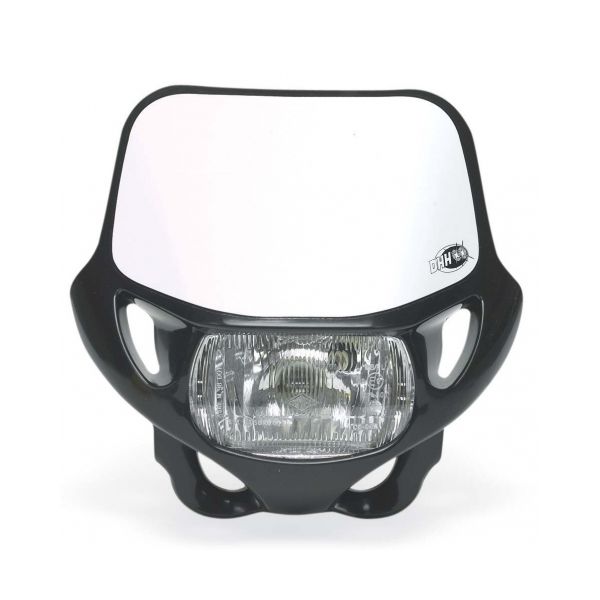 Universal Moto Headlights Acerbis Universal DHH Certified Headlight Black 