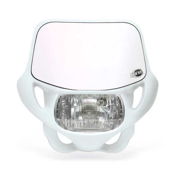 Universal Moto Headlights Acerbis Universal DHH Certified Headlight White