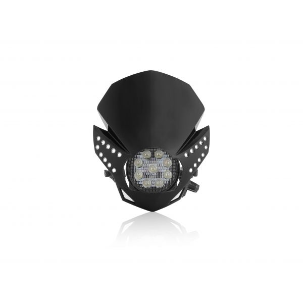  Acerbis Universal Fulmine Headlight Black
