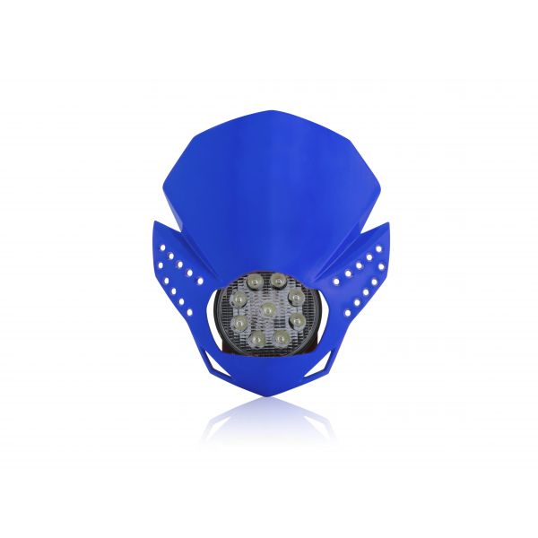  Acerbis Universal Fulmine Headlight Blue