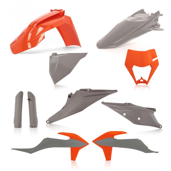  Acerbis Kit Complet Plastice KTM EXC/EXC-F Grey/Orange 20-23