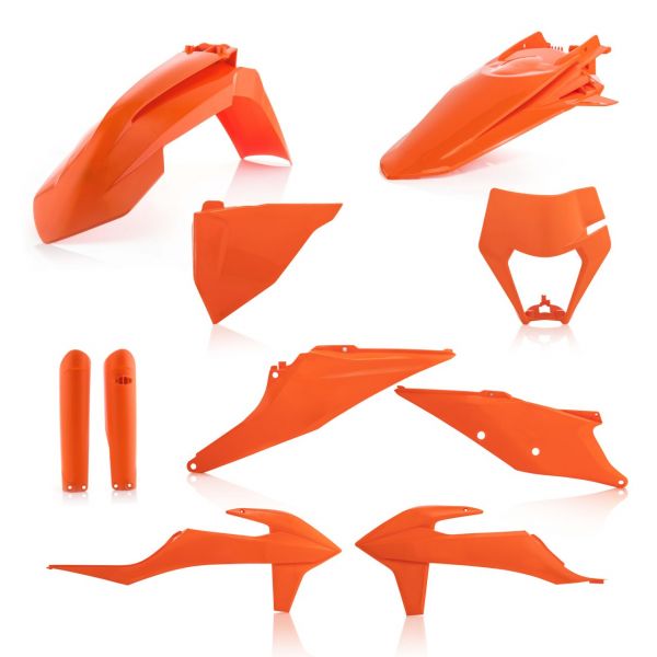 Plastics MX-Enduro Acerbis Full Plastic Body Kit KTM EXC/EXC-F Orange16  20-23
