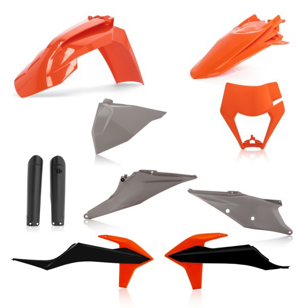  Acerbis Kit Complet Plastice KTM EXC/EXC-F Replica 21 Orange/Grey/Black 20-23