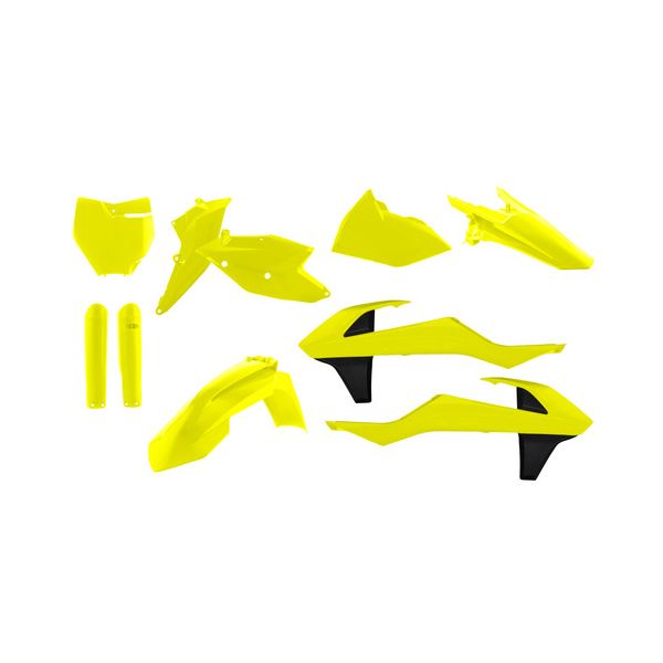 Plastics MX-Enduro Acerbis Complete Plastic Kit Ktm Yellow Fluo 17-19