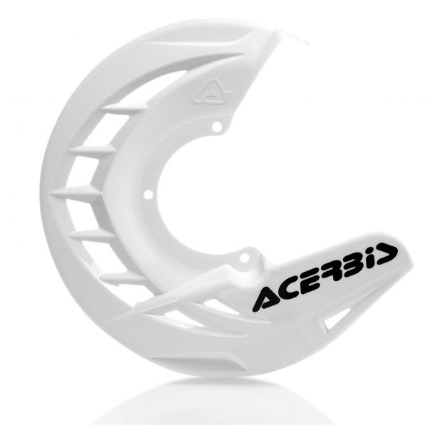 Brake Rotor Protection Acerbis AC X-Brake White Front Disc Cover
