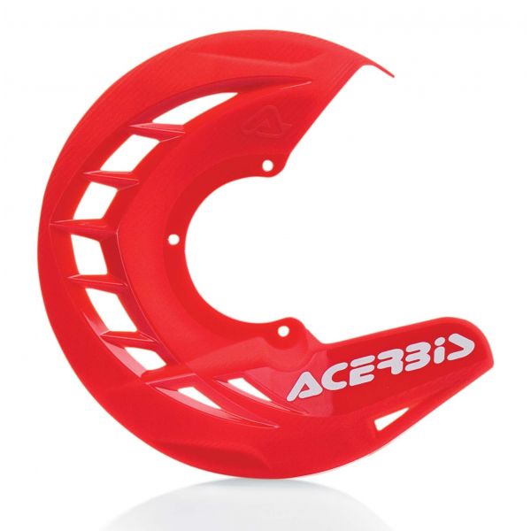 Brake Rotor Protection Acerbis AC X-Brake Red Front Disc Cover