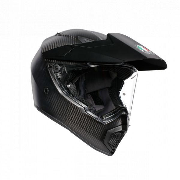 AGV Helmets AGV Moto Helmet Touring Ax9 E2205 Solid Mplk Matt Carbon