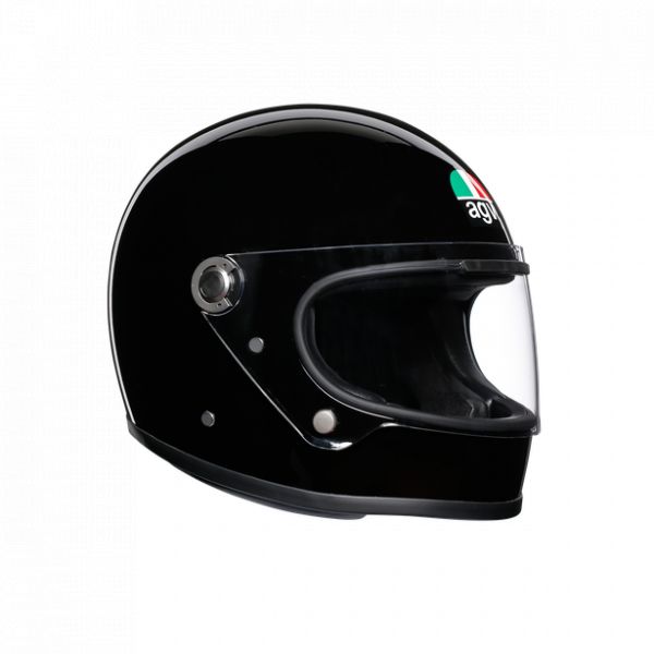 AGV Helmets AGV Moto Helmet Open-FaceX3000 E2205 Solid Black