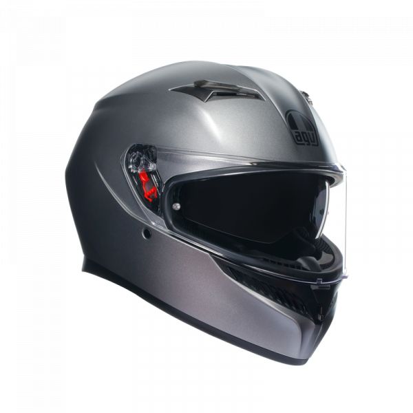 AGV Helmets AGV Moto Helmet Full-Face K3 E2206 Mplk Rodio Grey Matt