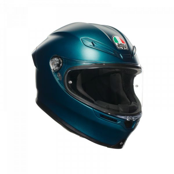 AGV Helmets AGV Moto Helmet Full-Face K6 S E2206 Mplk Petrolio Matt