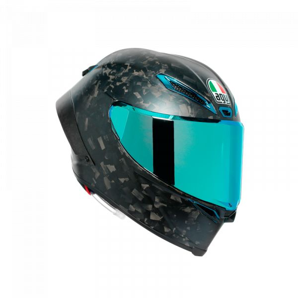 AGV Helmets AGV Moto Helmet Full-Face Pista Gp Rr E2206 Dot Mplk Futuro Carbonio Forgiato