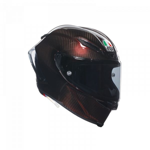  AGV Moto Helmet Full-Face Pista Gp Rr E2206 Dot Mplk Mono Red Carbon