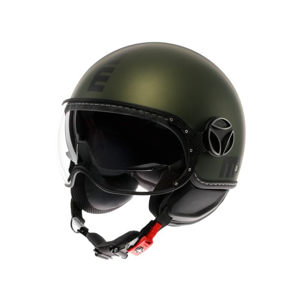 Casti Moto AGV AGV Casca Moto Open Face/Jet FGTR Evo Momodesign E2206 Mono Matt Green/Black 25