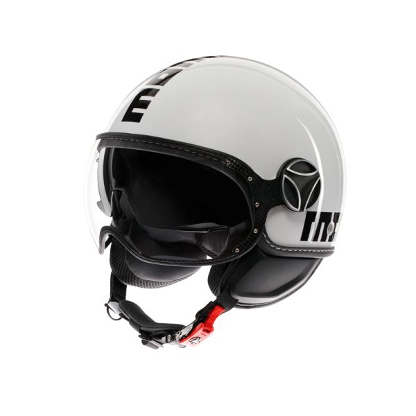 Casti Moto AGV AGV Casca Moto Open Face/Jet FGTR Evo Momodesign E2206 Mono White Quarz/Black 25