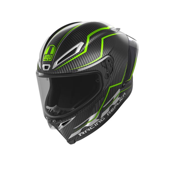 AGV Helmets AGV Moto Helmet Pista Gp Rr Agv E2206 Dot Mplk Performante Carbon/Lime 24