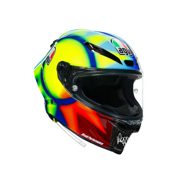 AGV Helmets AGV Moto Helmet Pista Gp Rr Agv E2206 Dot Mplk Soleluna 2021 24