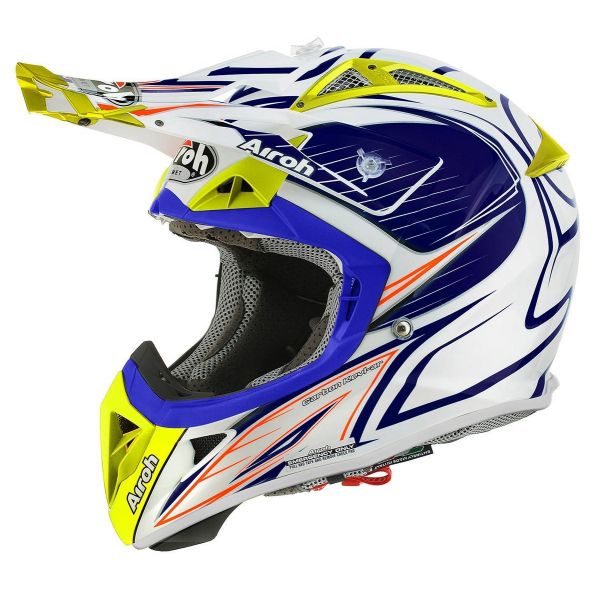 Helmets MX-Enduro Airoh Aviator 2.1 Linear Bicolor Helmet