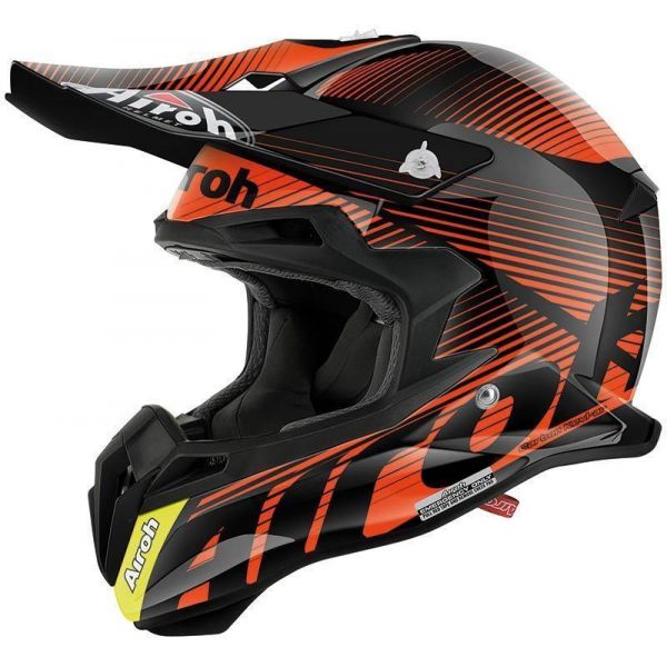 Helmets MX-Enduro Airoh Terminator 2.1 Levels Orange